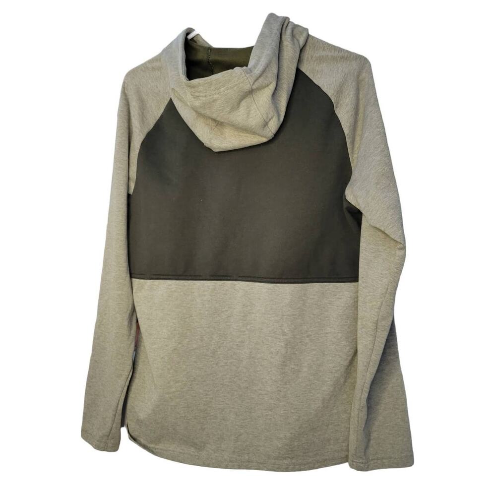 2. Nike Therma-FIT Pullover Training Heathered Green Hoodie‎ Men's M DD2112-326 - Picture 3 of 11